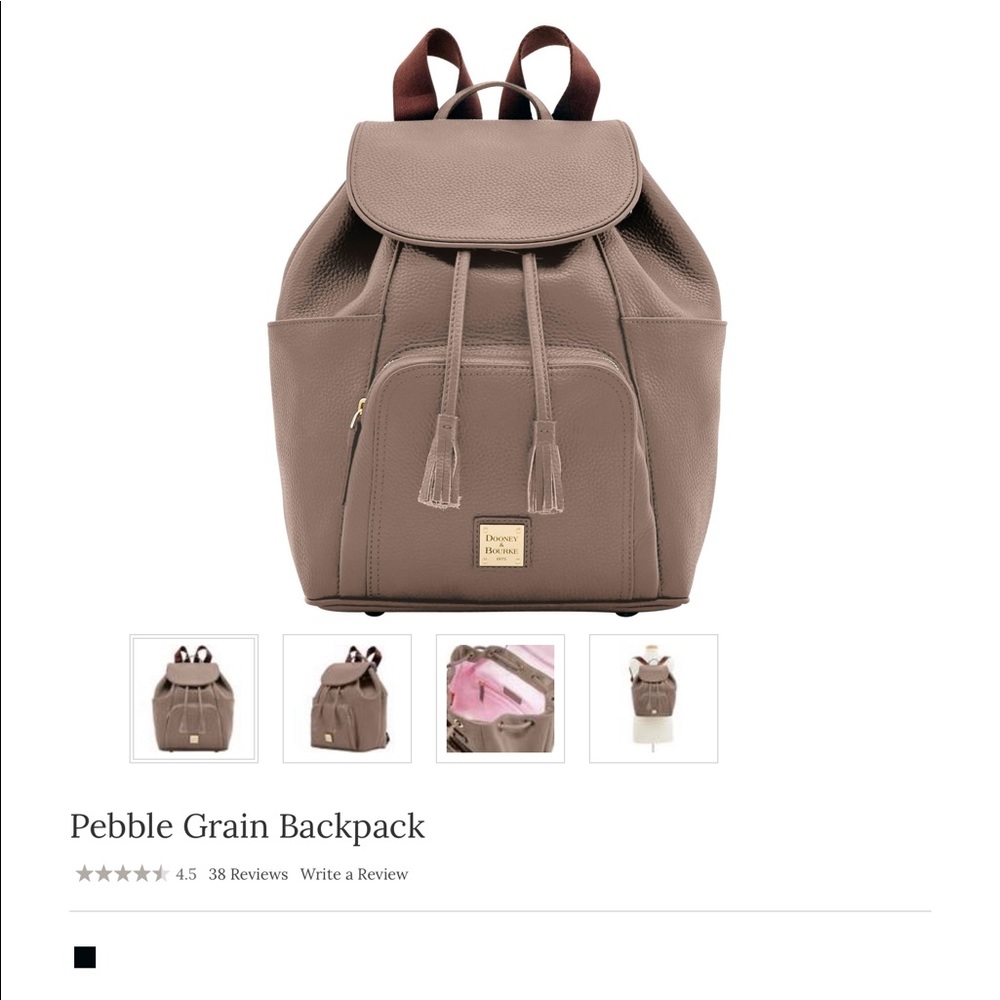 Dooney & Bourke Pebble Grain Backpack